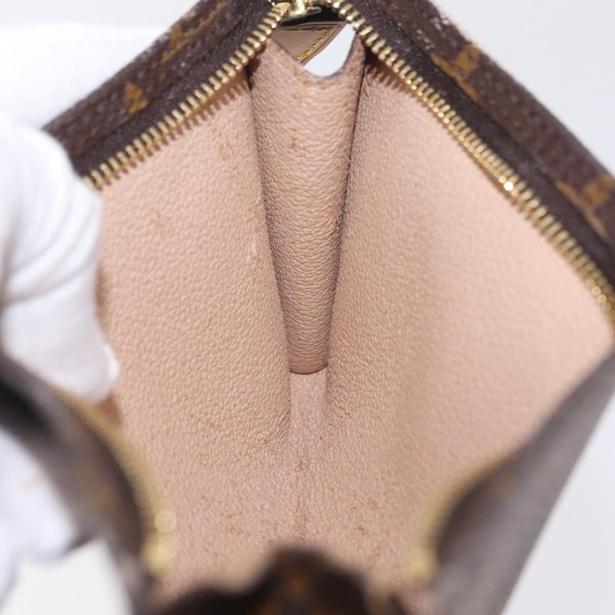 LOUIS VUITTON Monogram Bucket GM Accessory Pouch LV Auth LN165