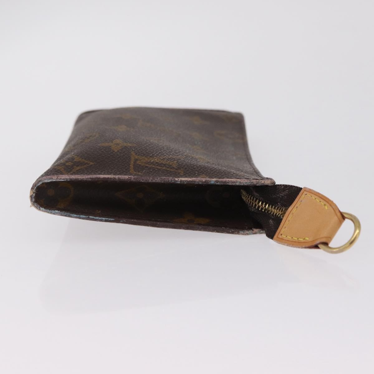 LOUIS VUITTON Monogram Bucket GM Accessory Pouch LV Auth LN165