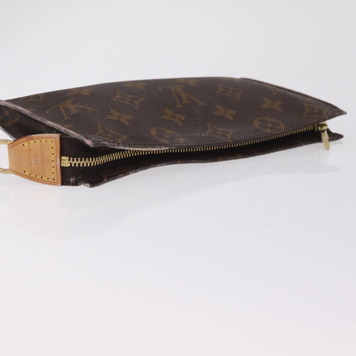 LOUIS VUITTON Monogram Bucket GM Accessory Pouch LV Auth LN165