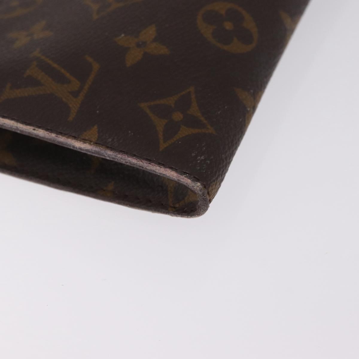 LOUIS VUITTON Monogram Bucket GM Accessory Pouch LV Auth LN165