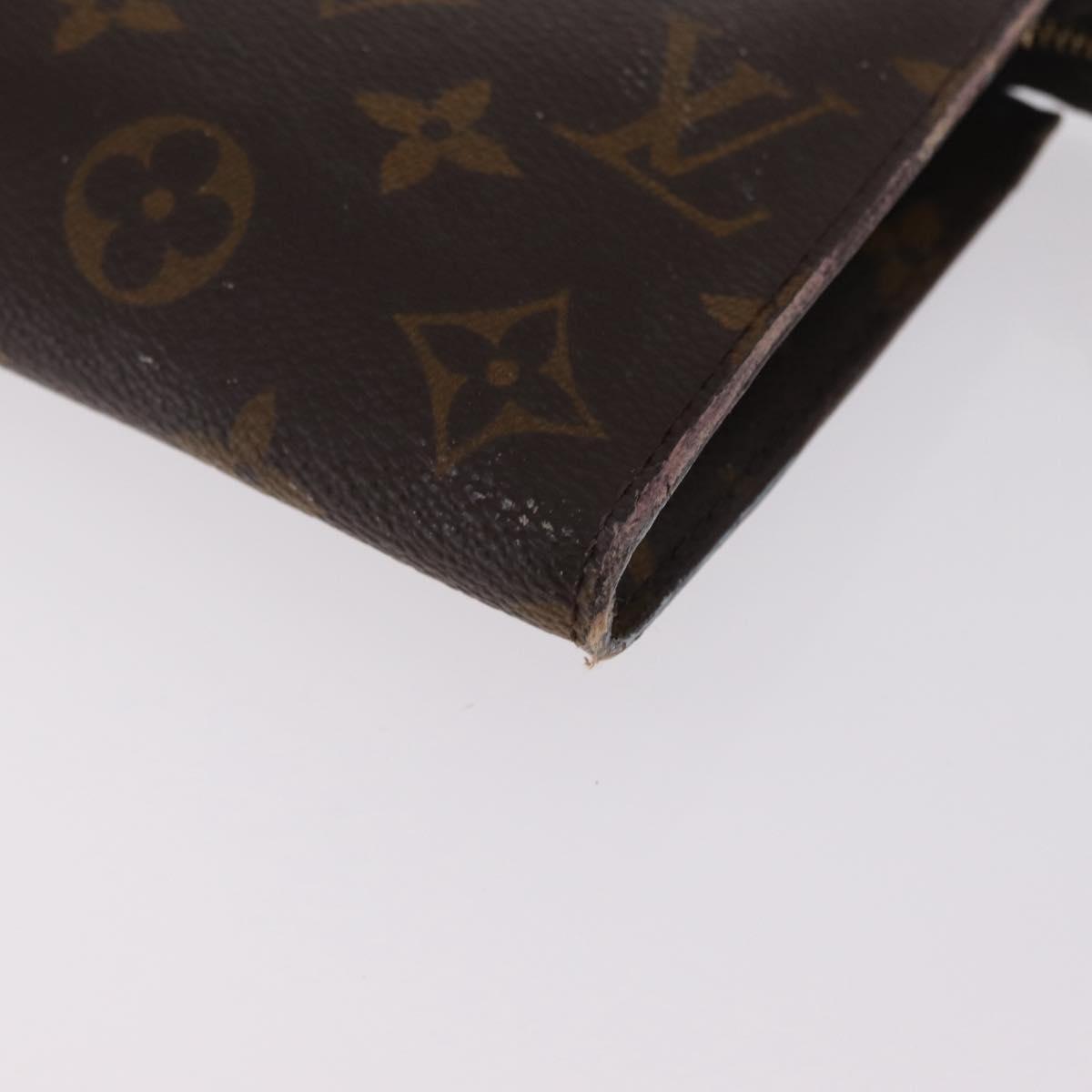 LOUIS VUITTON Monogram Bucket GM Accessory Pouch LV Auth LN165