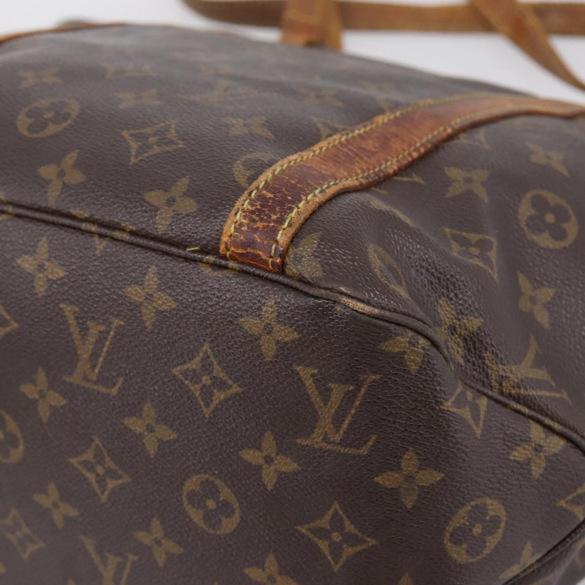 LOUIS VUITTON Monogram Sac Shopping GM Tote Bag M51110 LV Auth LN170