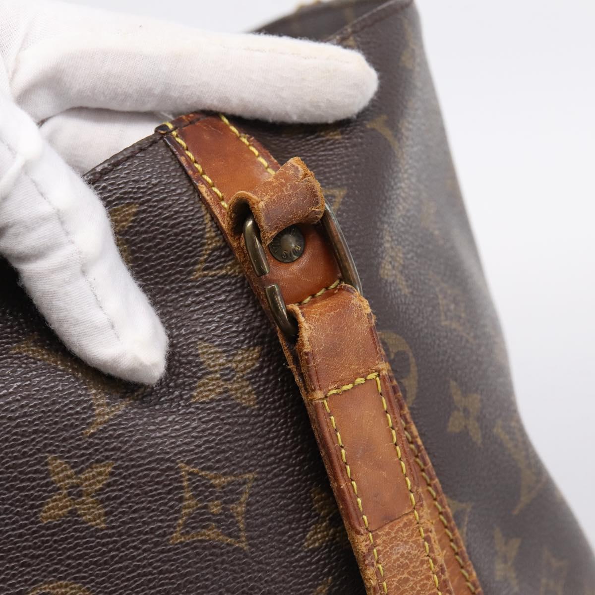 LOUIS VUITTON Monogram Sac Shopping GM Tote Bag M51110 LV Auth LN170