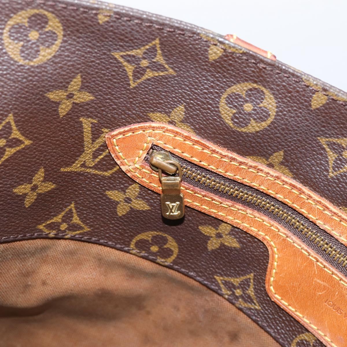 LOUIS VUITTON Monogram Sac Shopping GM Tote Bag M51110 LV Auth LN170
