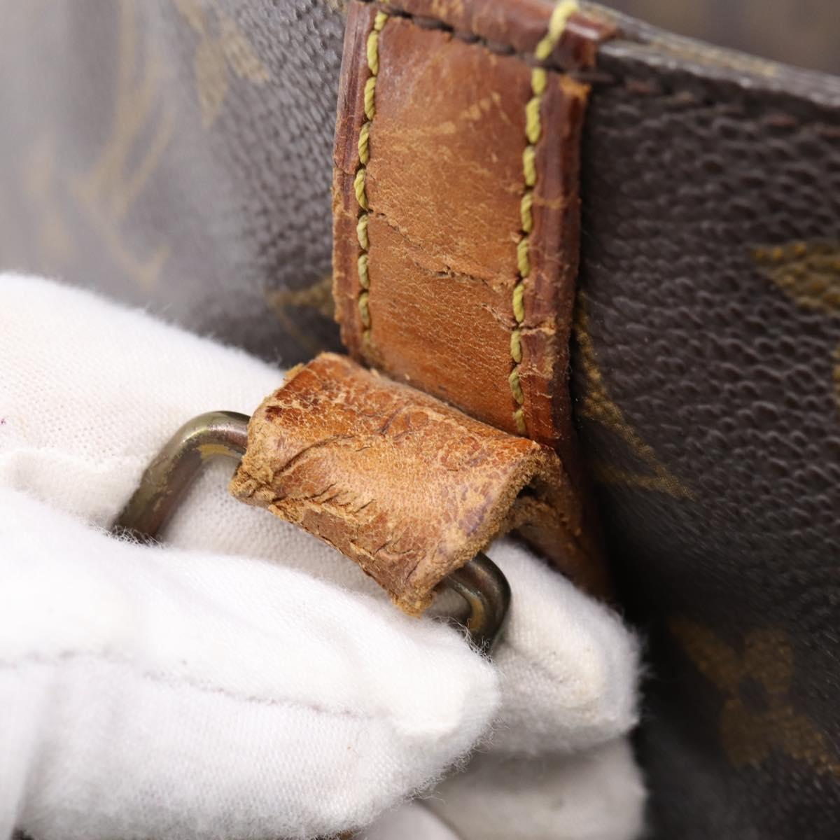 LOUIS VUITTON Monogram Sac Shopping GM Tote Bag M51110 LV Auth LN170
