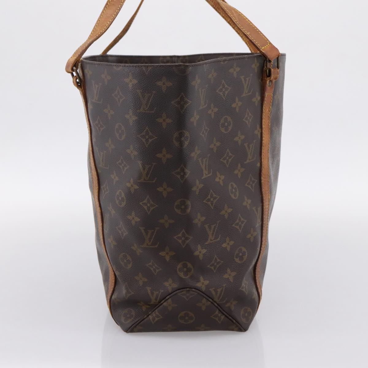 LOUIS VUITTON Monogram Sac Shopping GM Tote Bag M51110 LV Auth LN170