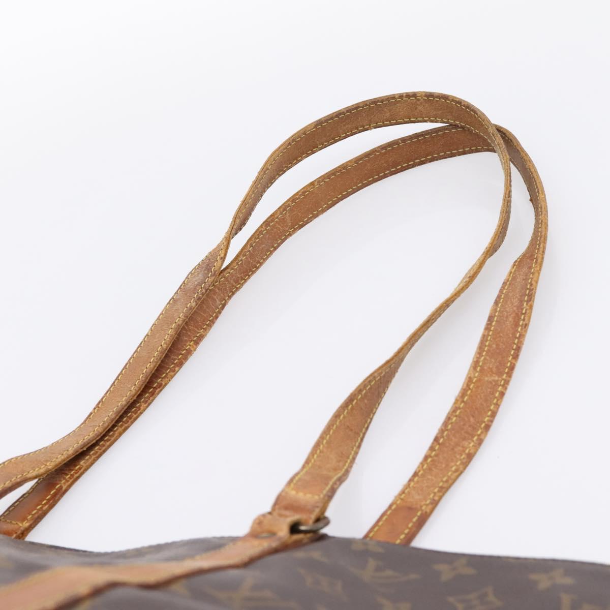 LOUIS VUITTON Monogram Sac Shopping GM Tote Bag M51110 LV Auth LN170