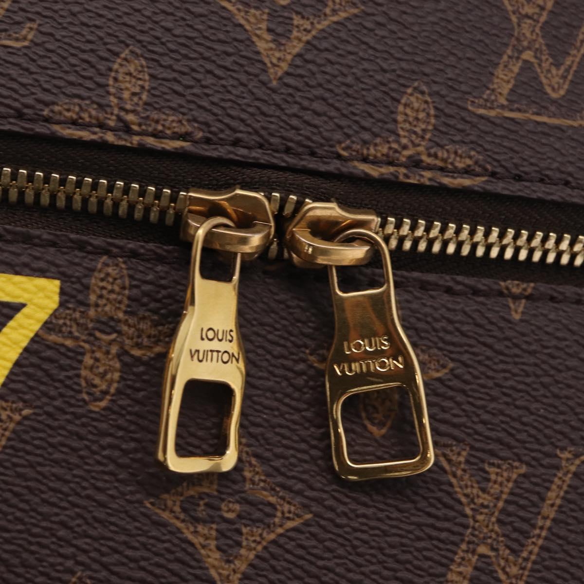 LOUIS VUITTON Monogram Vertical Box Trunk Shoulder Bag M59664 LV Auth LN212SM