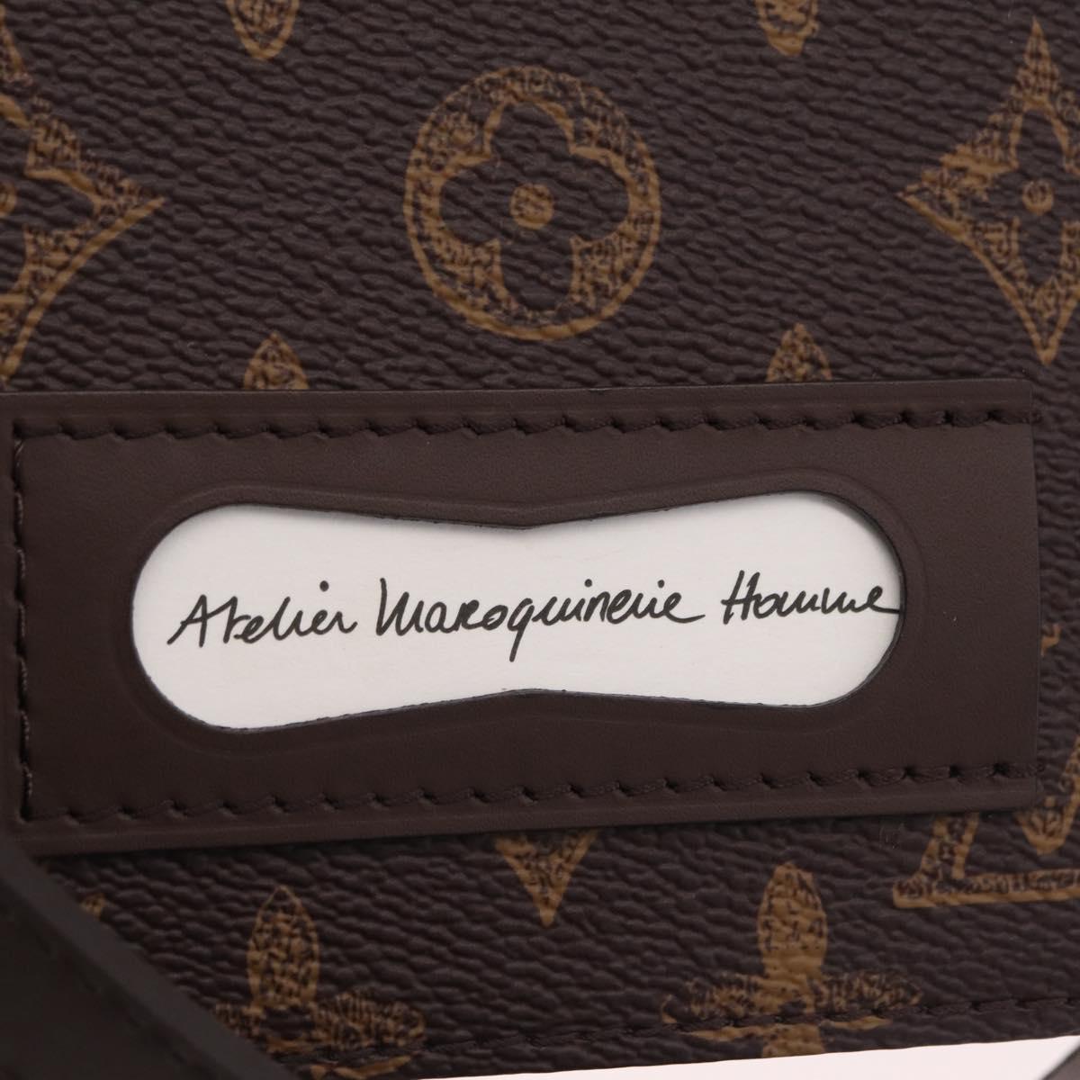 LOUIS VUITTON Monogram Vertical Box Trunk Shoulder Bag M59664 LV Auth LN212SM