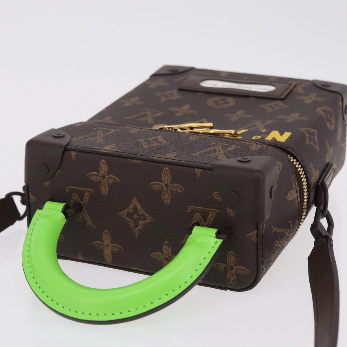 LOUIS VUITTON Monogram Vertical Box Trunk Shoulder Bag M59664 LV Auth LN212SM