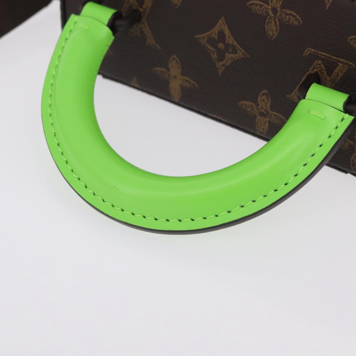 LOUIS VUITTON Monogram Vertical Box Trunk Shoulder Bag M59664 LV Auth LN212SM