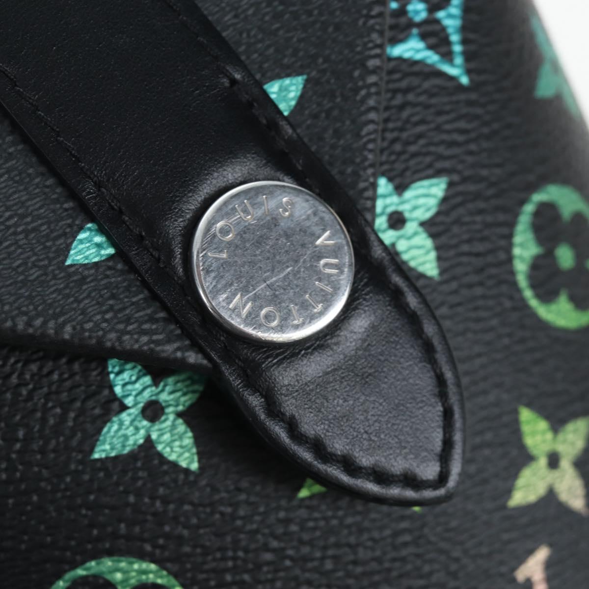 LOUIS VUITTON Monogram Gradient Envelope Pouch Black M13906 LV Auth LN216SM