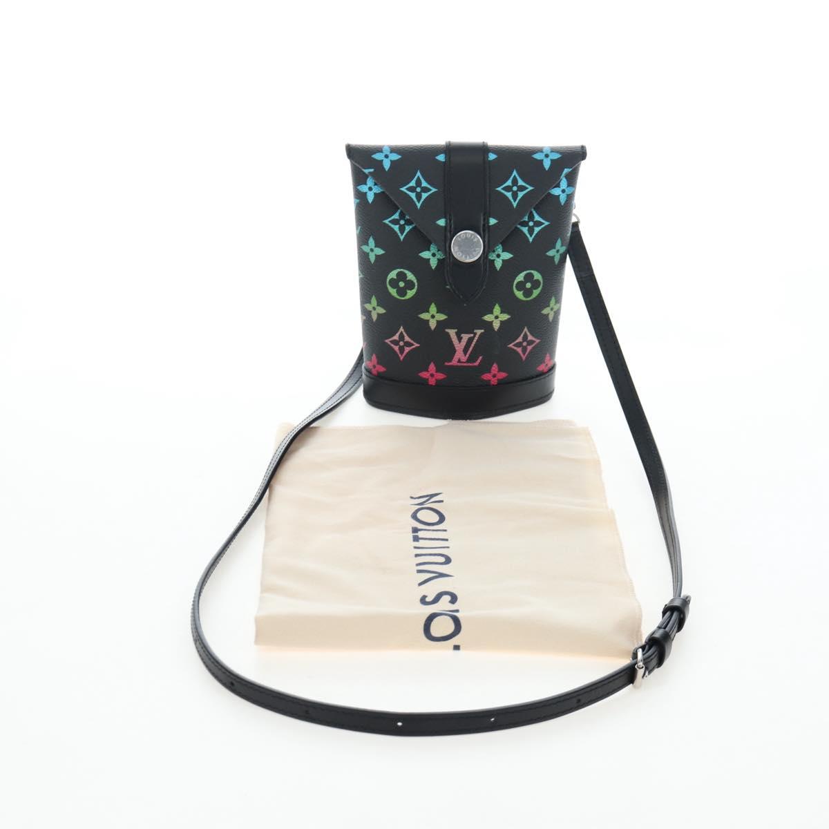 LOUIS VUITTON Monogram Gradient Envelope Pouch Black M13906 LV Auth LN216SM