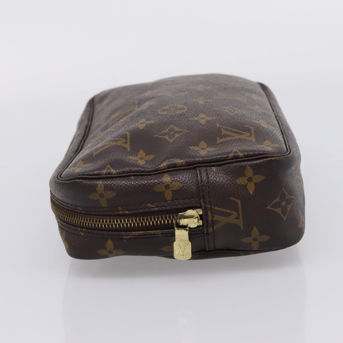 LOUIS VUITTON Monogram Trousse Toilette 23 Clutch Bag M47524 LV Auth LN241