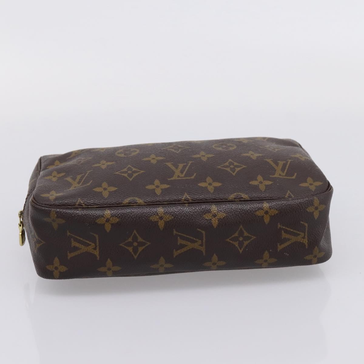 LOUIS VUITTON Monogram Trousse Toilette 23 Clutch Bag M47524 LV Auth LN241