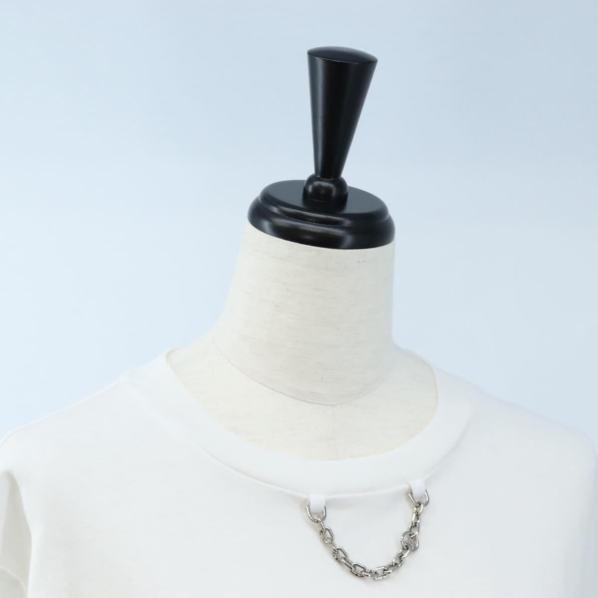 LOUIS VUITTON T Shirt Dress Cotton Sun Yitian collaboration XS White Auth LN274M