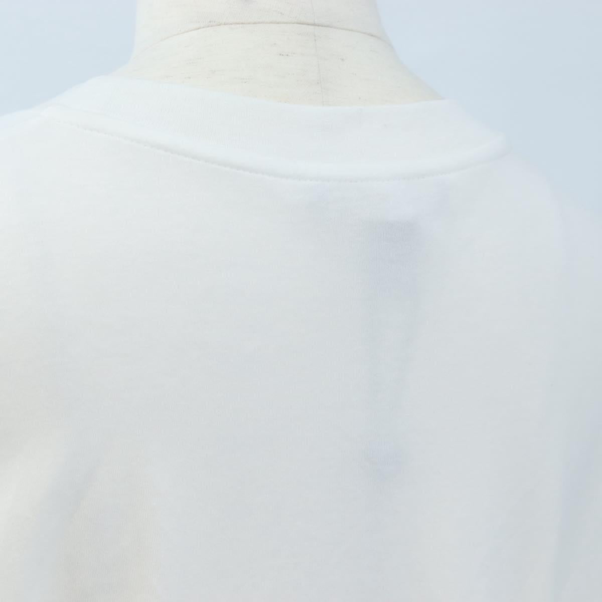 LOUIS VUITTON T Shirt Dress Cotton Sun Yitian collaboration XS White Auth LN274M