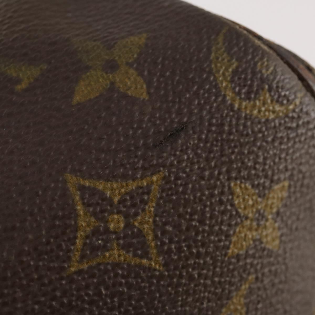 LOUIS VUITTON Monogram Sac Souple 55 Boston Bag M41622 LV Auth LNZ001