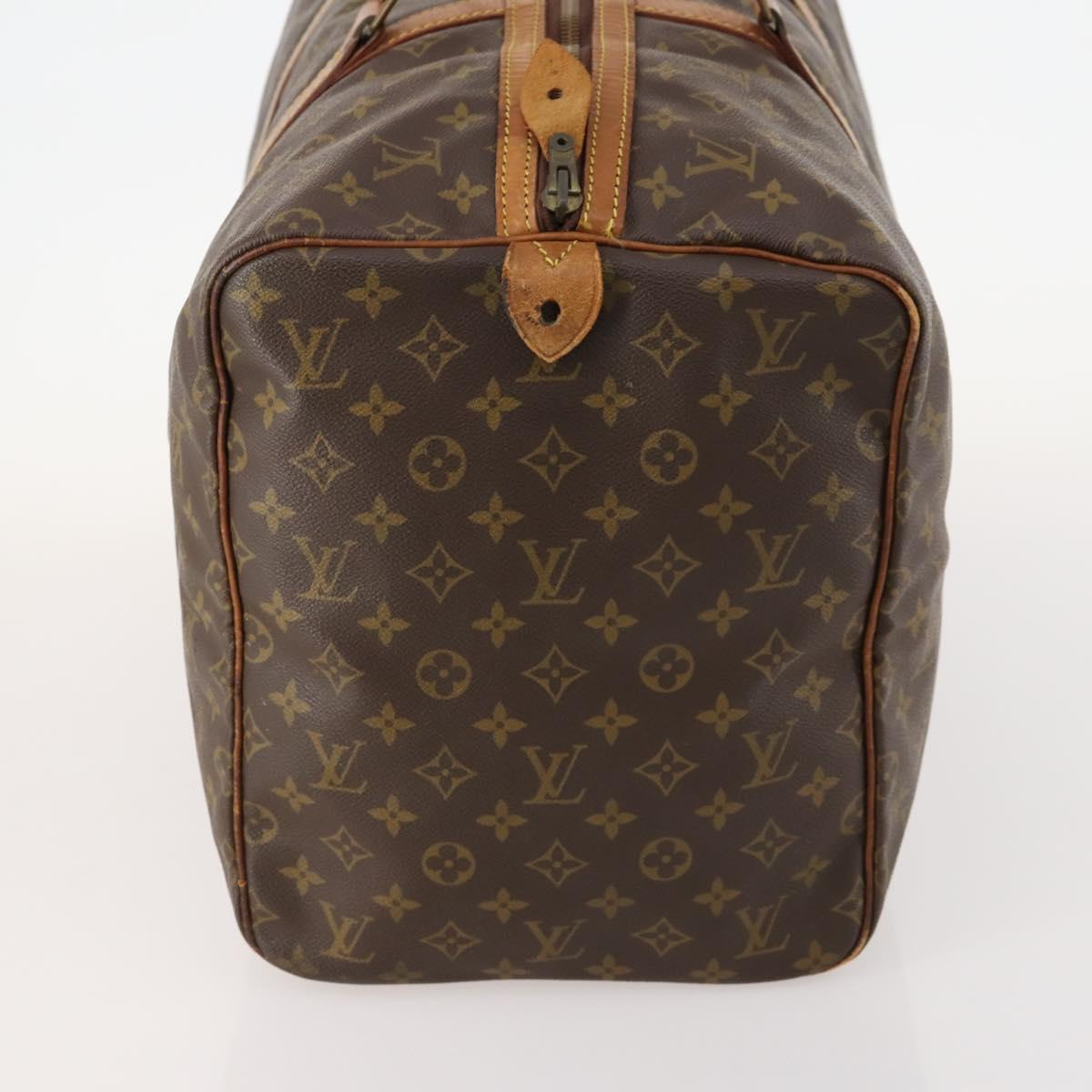 LOUIS VUITTON Monogram Sac Souple 55 Boston Bag M41622 LV Auth LNZ001