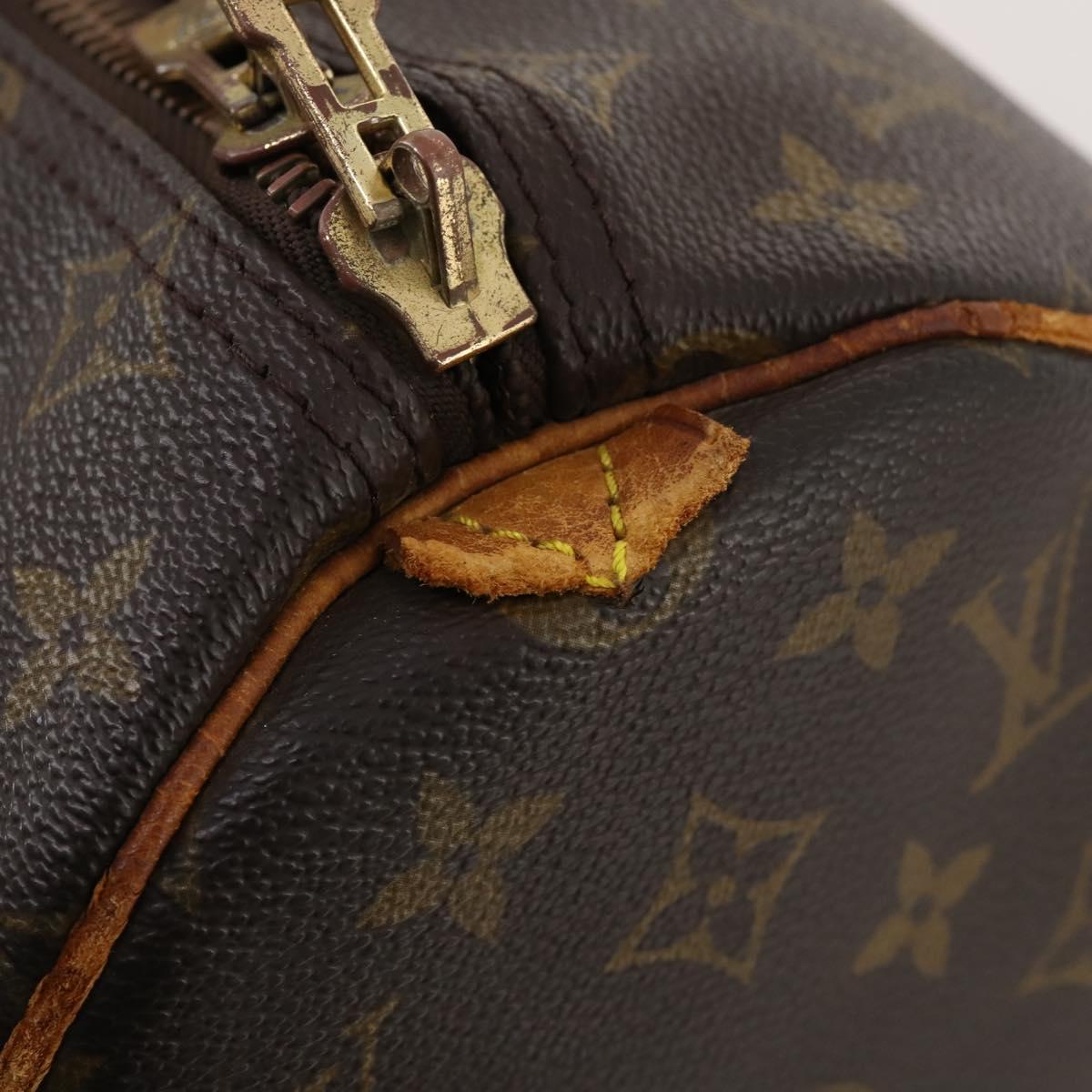 LOUIS VUITTON Monogram Keepall 45 Boston Bag M41428 LV Auth LNZ003