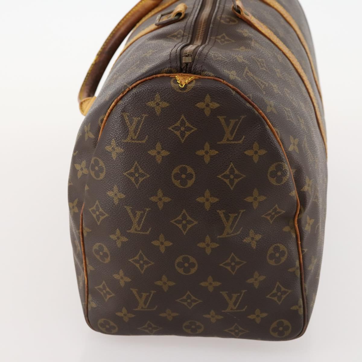 LOUIS VUITTON Monogram Keepall 45 Boston Bag M41428 LV Auth LNZ003