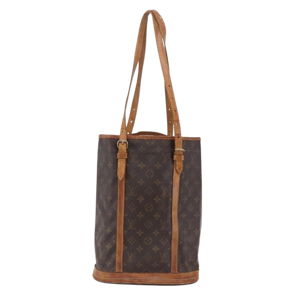 LOUIS VUITTON Monogram Bucket GM Shoulder Bag M42236 LV Auth LNZ004