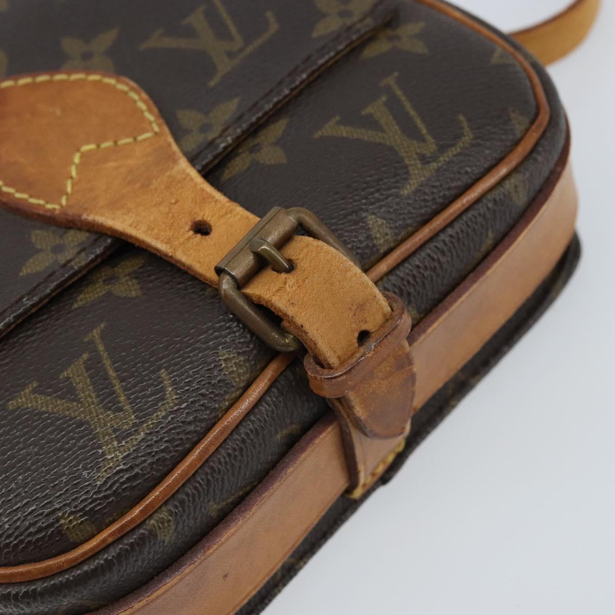 LOUIS VUITTON Monogram Cartouchiere PM Shoulder Bag M51254 LV Auth LNZ012