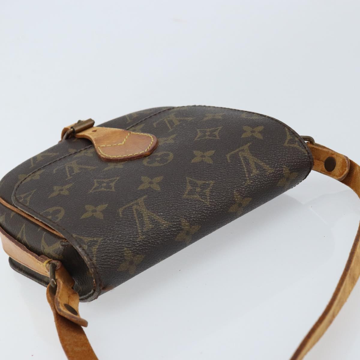 LOUIS VUITTON Monogram Cartouchiere PM Shoulder Bag M51254 LV Auth LNZ012