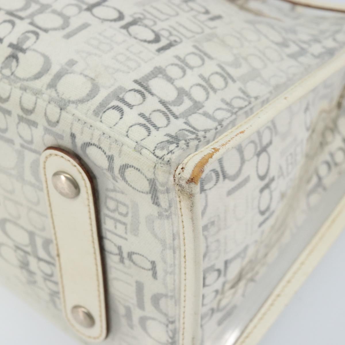 BURBERRY Hand Bag Vinyl Clear Auth LNZ033