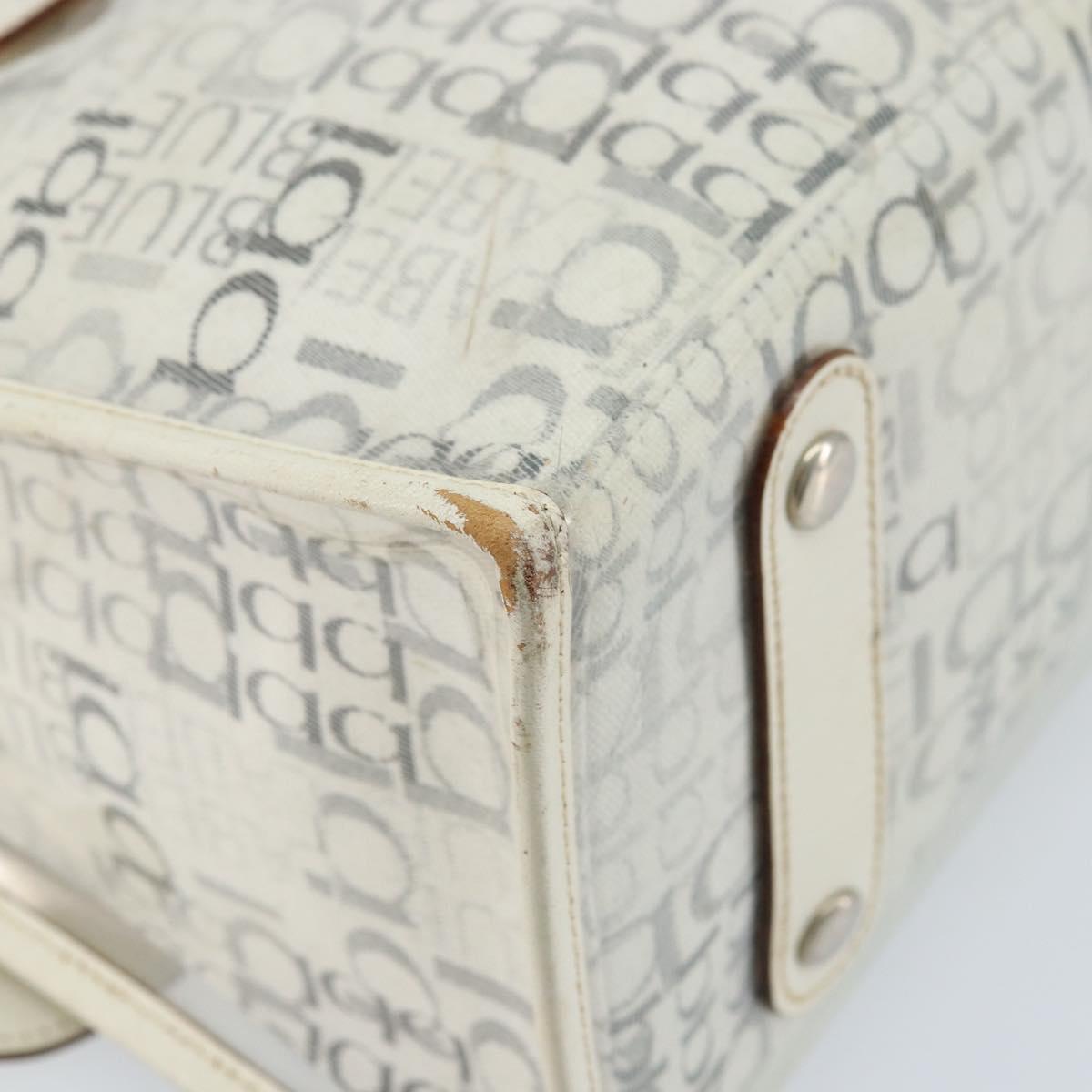 BURBERRY Hand Bag Vinyl Clear Auth LNZ033