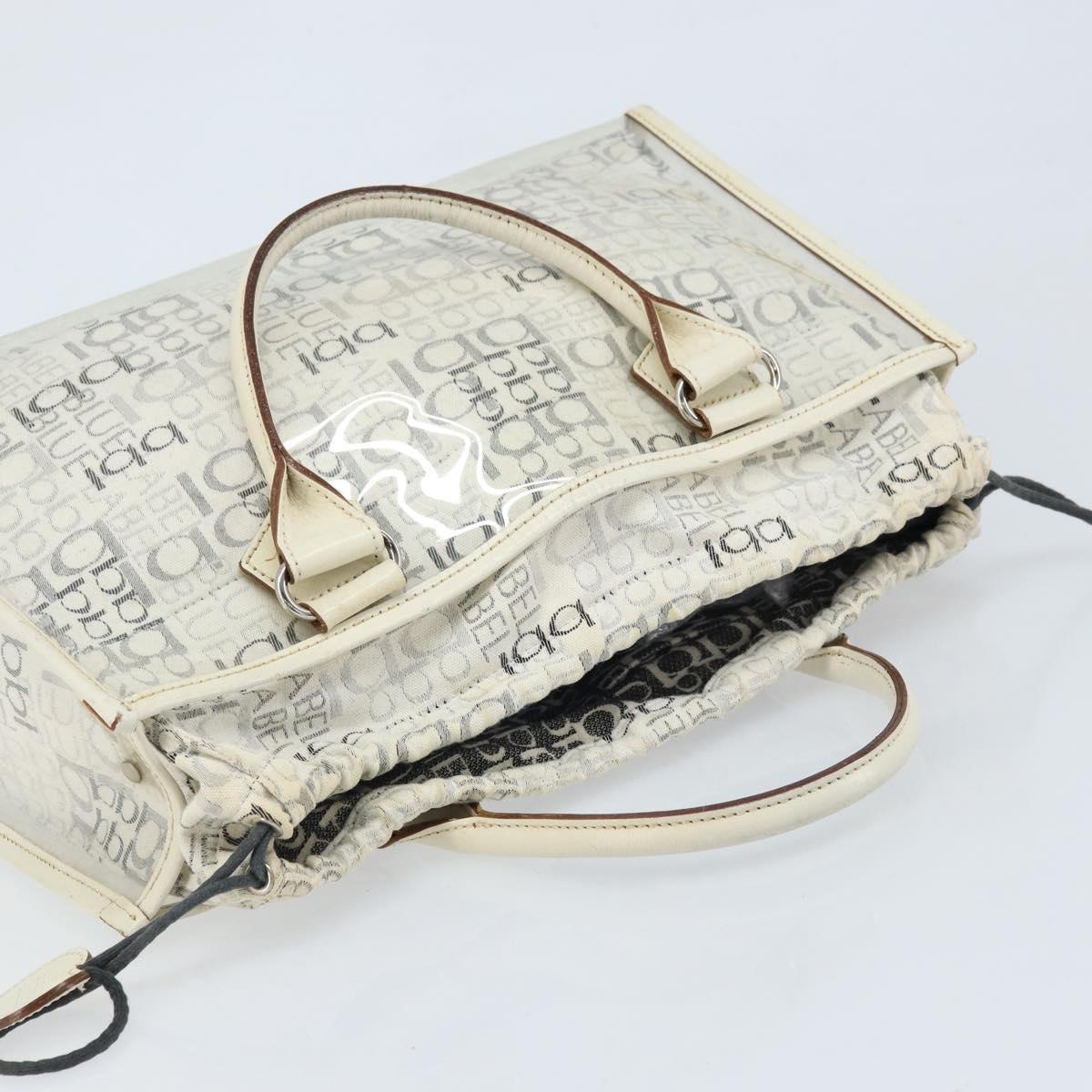 BURBERRY Hand Bag Vinyl Clear Auth LNZ033