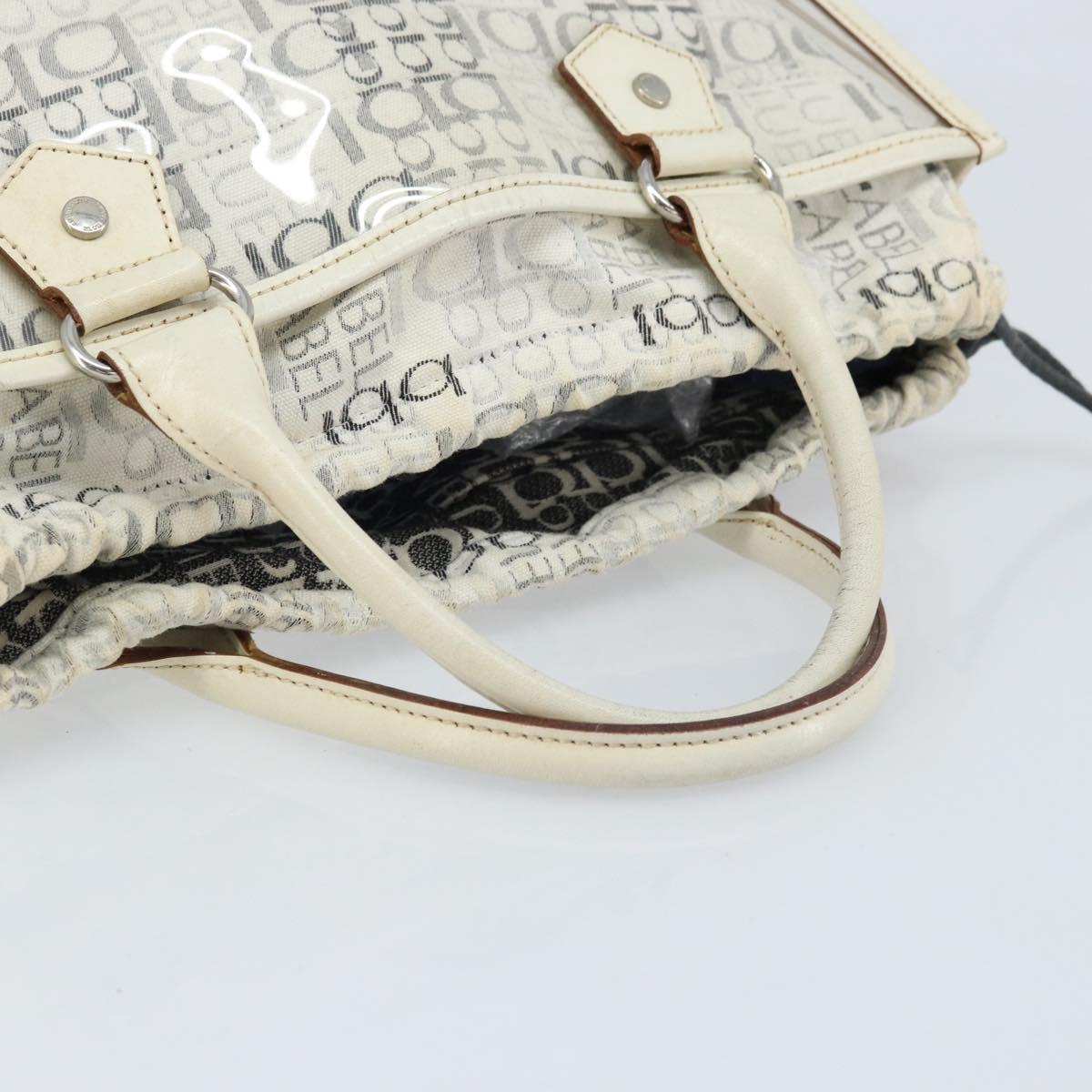 BURBERRY Hand Bag Vinyl Clear Auth LNZ033
