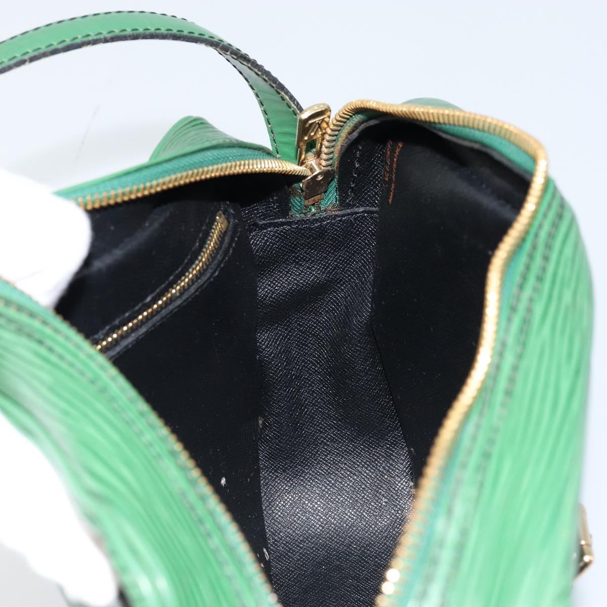 LOUIS VUITTON Epi Jeune Fille MM Shoulder Bag Green M52154 LV Auth LNZ042