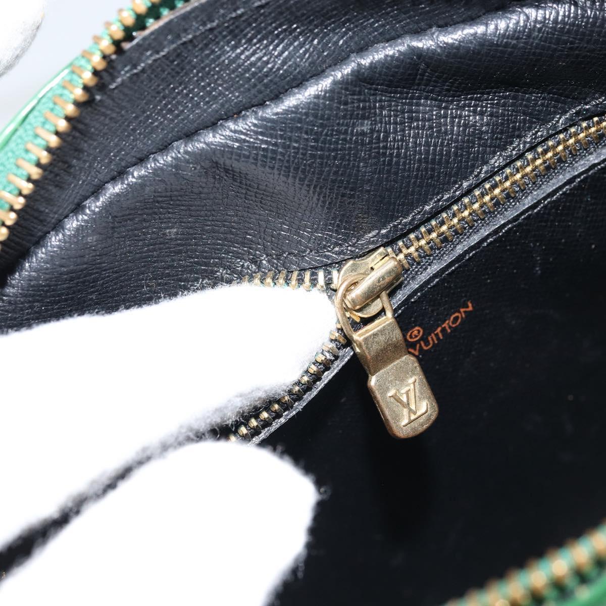 LOUIS VUITTON Epi Jeune Fille MM Shoulder Bag Green M52154 LV Auth LNZ042