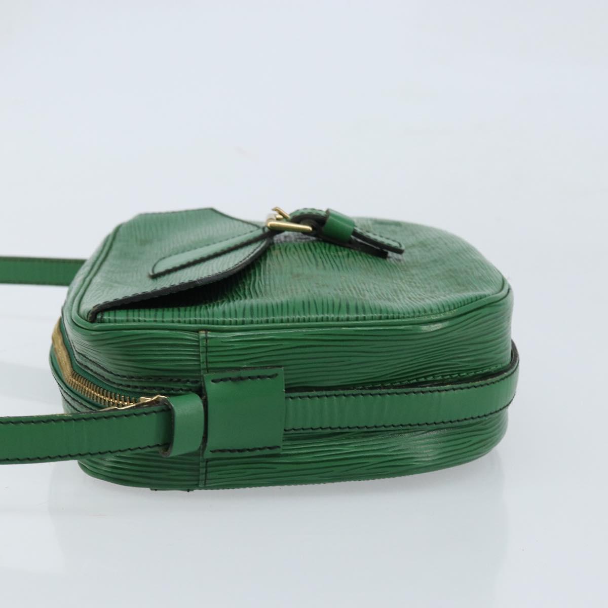 LOUIS VUITTON Epi Jeune Fille MM Shoulder Bag Green M52154 LV Auth LNZ042