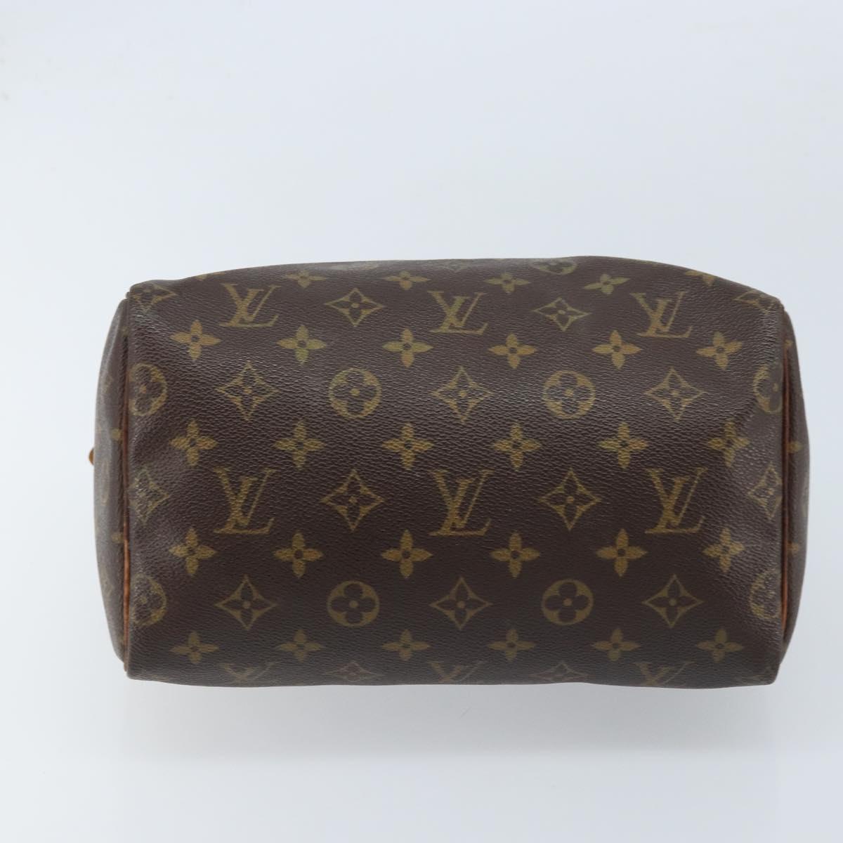 LOUIS VUITTON Monogram Speedy 25 Hand Bag M41528 LV Auth LNZ049