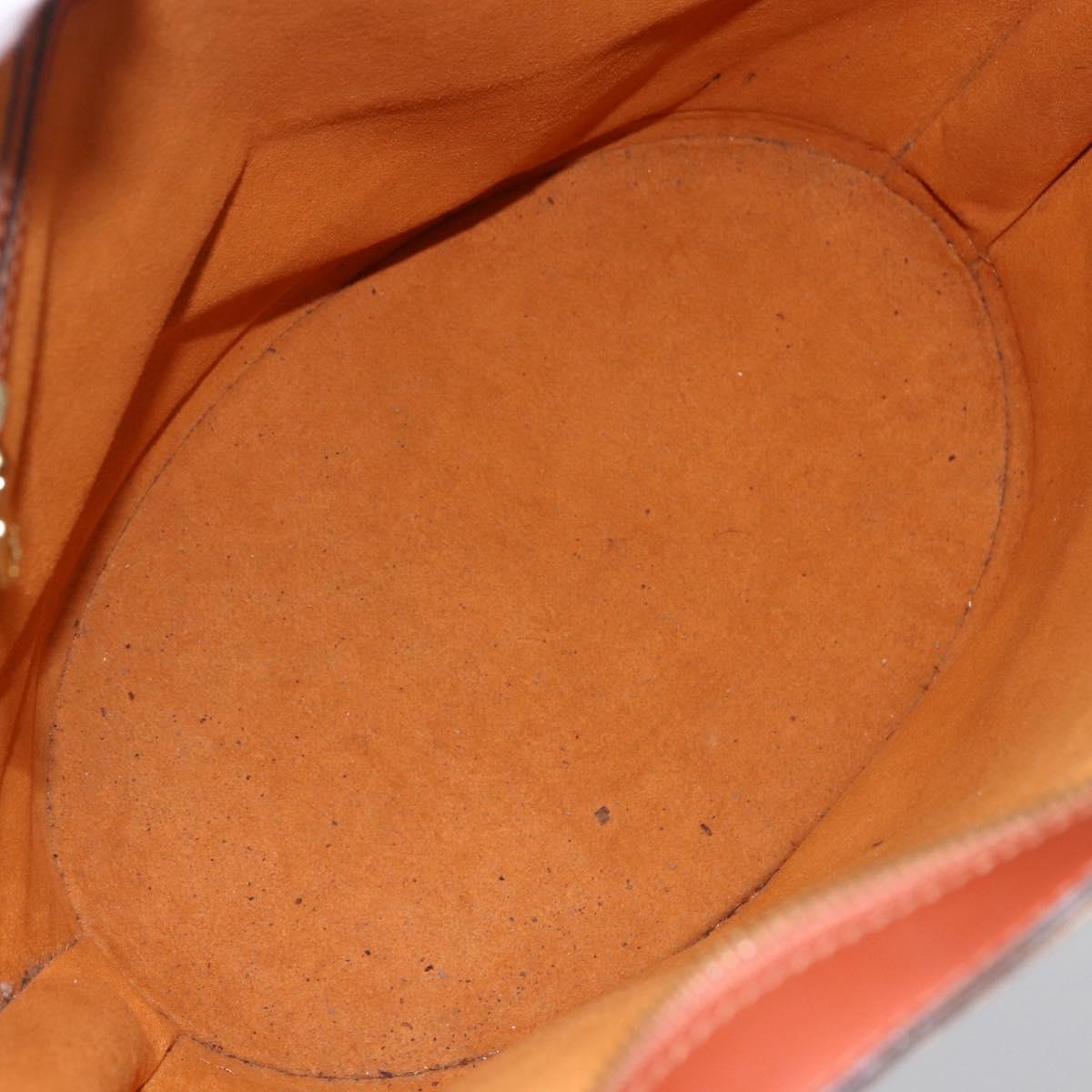 LOUIS VUITTON Epi Saint Jacques Shopping Bag Brown M52263 LV Auth LNZ054