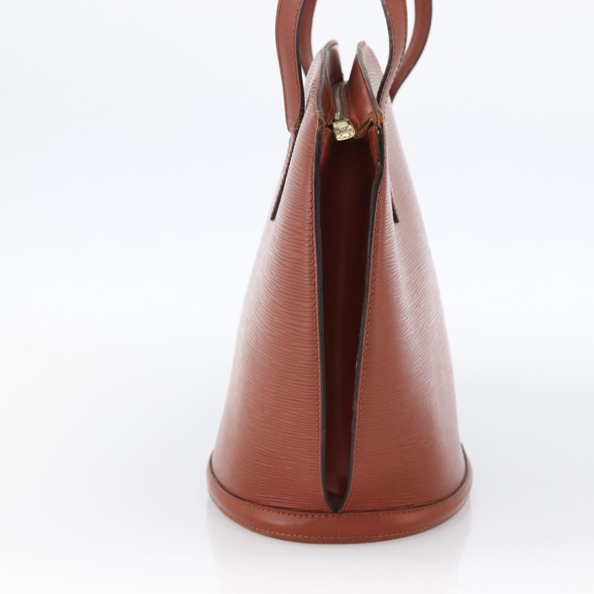 LOUIS VUITTON Epi Saint Jacques Shopping Bag Brown M52263 LV Auth LNZ054