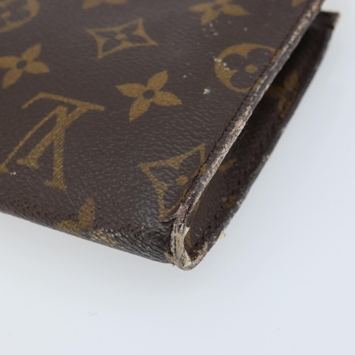 LOUIS VUITTON Monogram Bucket PM Accessory Pouch LV Auth LNZ060