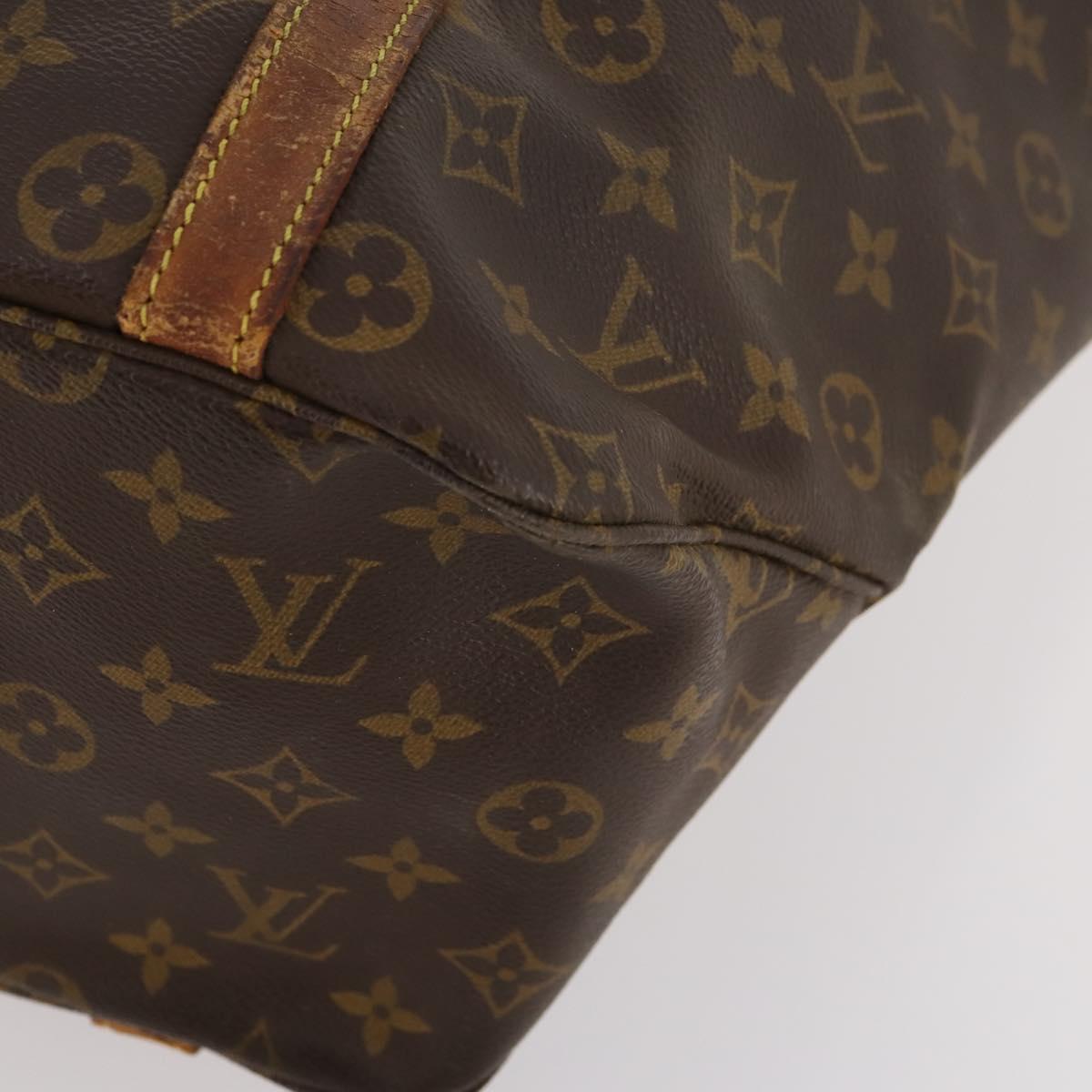 LOUIS VUITTON Monogram Sac Shopping Tote Bag M51108 LV Auth LNZ066