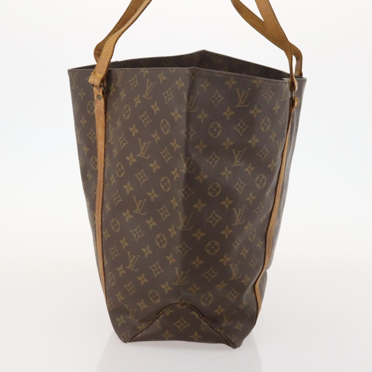 LOUIS VUITTON Monogram Sac Shopping Tote Bag M51108 LV Auth LNZ066