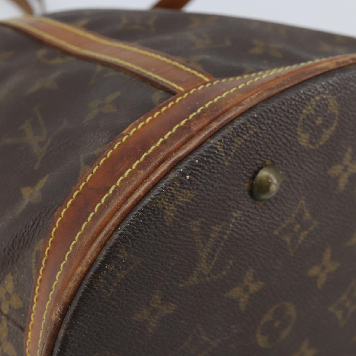 LOUIS VUITTON Monogram Bucket GM Shoulder Bag M42236 LV Auth LNZ072
