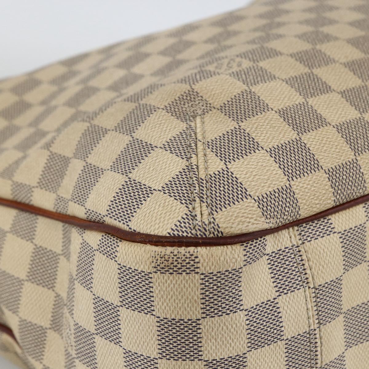 LOUIS VUITTON Damier Azur Sophie Shoulder Bag 2way N41216 LV Auth LNZ075