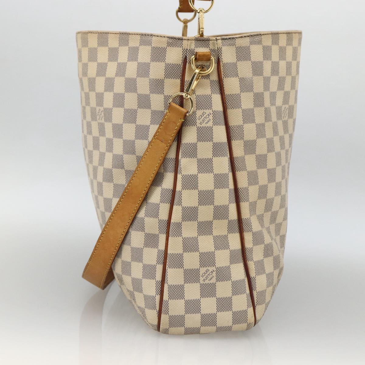LOUIS VUITTON Damier Azur Sophie Shoulder Bag 2way N41216 LV Auth LNZ075