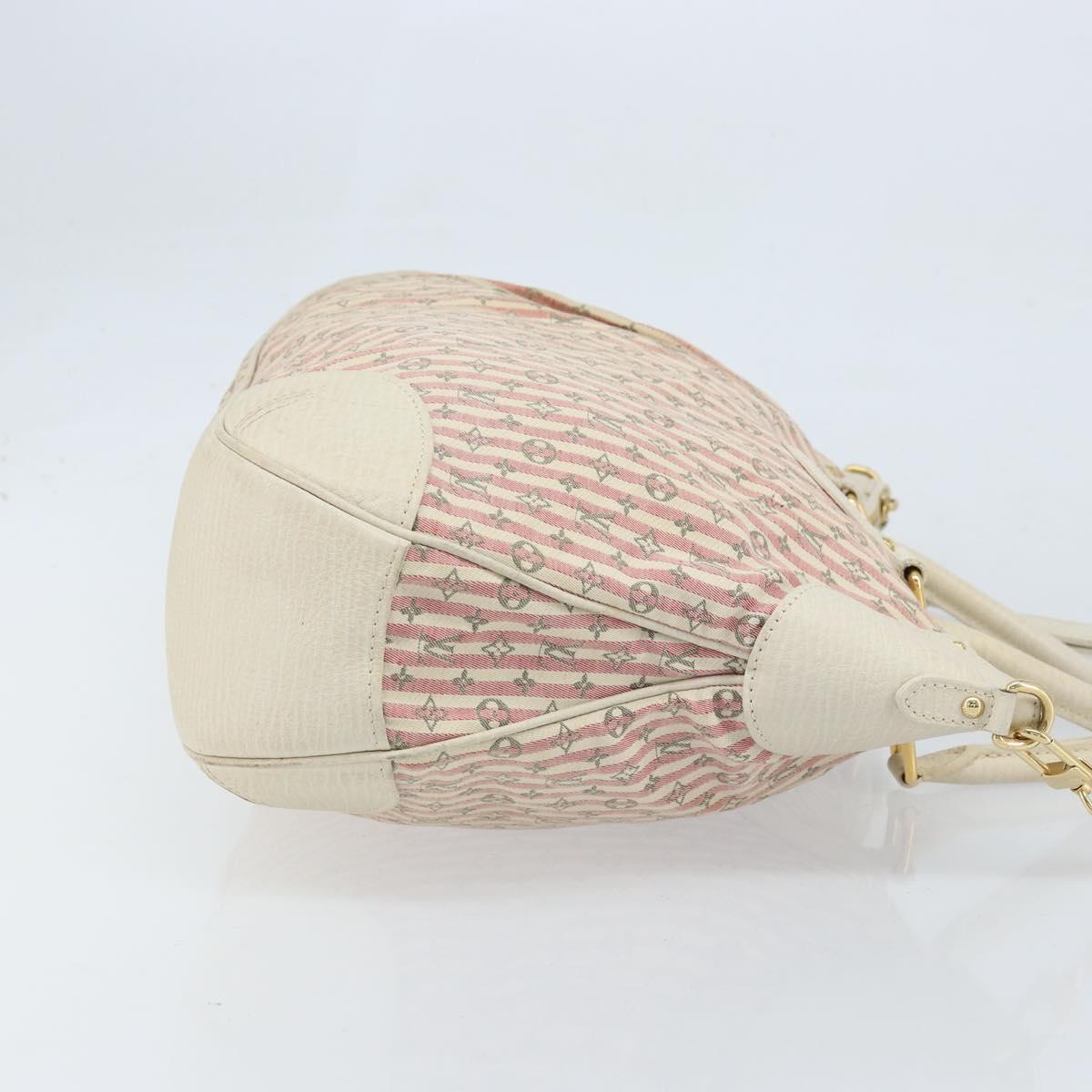 LOUIS VUITTON Mini Lin Marina GM Bag Croisette 2way Pink M95493 LV Auth LNZ087A