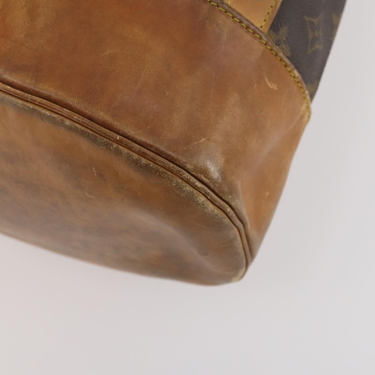 LOUIS VUITTON Monogram Randonnee GM Shoulder Bag M42244 LV Auth LNZ091