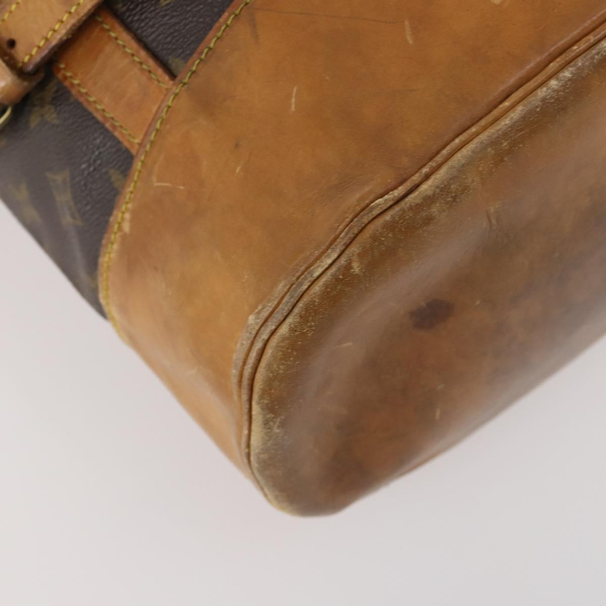 LOUIS VUITTON Monogram Randonnee GM Shoulder Bag M42244 LV Auth LNZ091