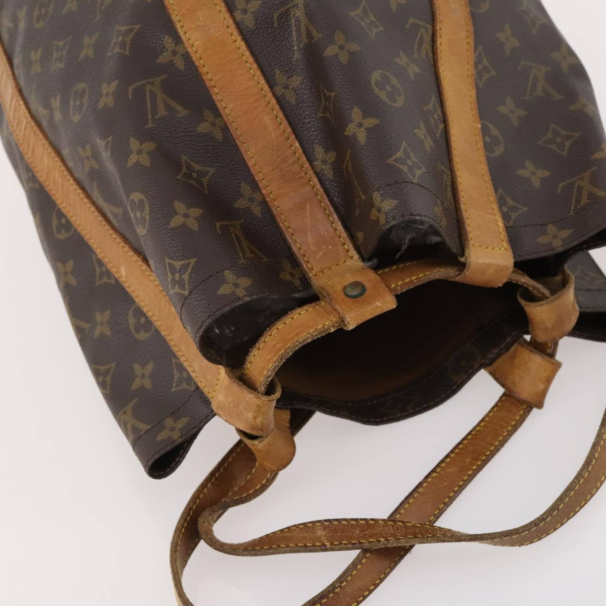 LOUIS VUITTON Monogram Randonnee GM Shoulder Bag M42244 LV Auth LNZ091