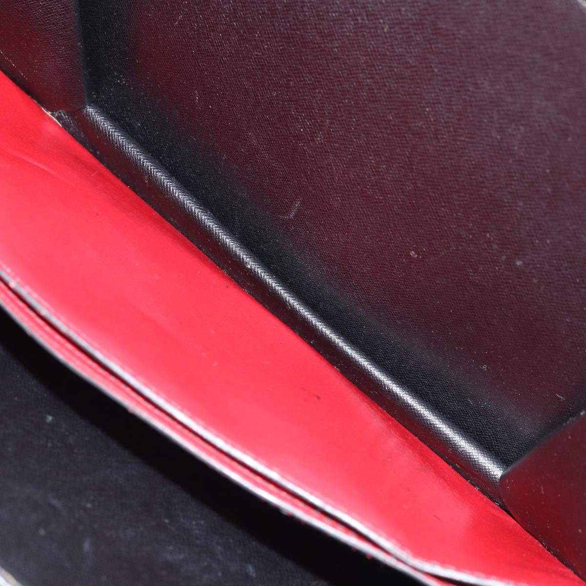 LOUIS VUITTON Epi Bicolor Varenne Hand Bag Black Red M52387 LV Auth LNZ095