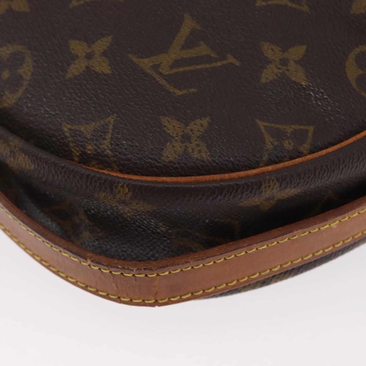 LOUIS VUITTON Monogram Jeune Fille GM Shoulder Bag M51225 LV Auth LNZ101